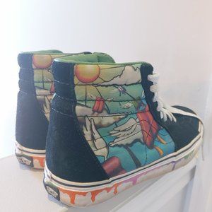 Women's HI-Top Van's (Flying Popsicle)